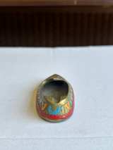 Vintage Brass Shoe Ashtray - Image 2