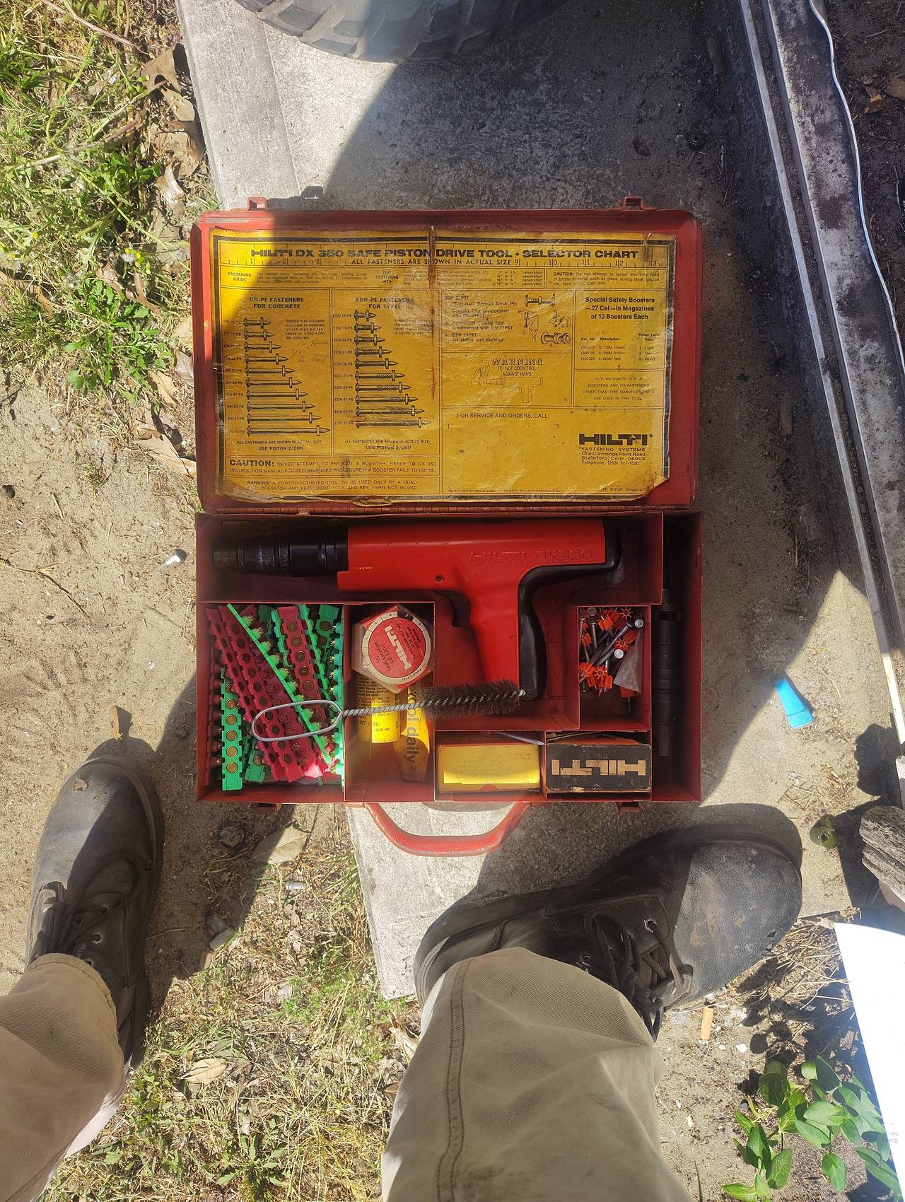 Hilti DX 350 Powder Actuated Tool