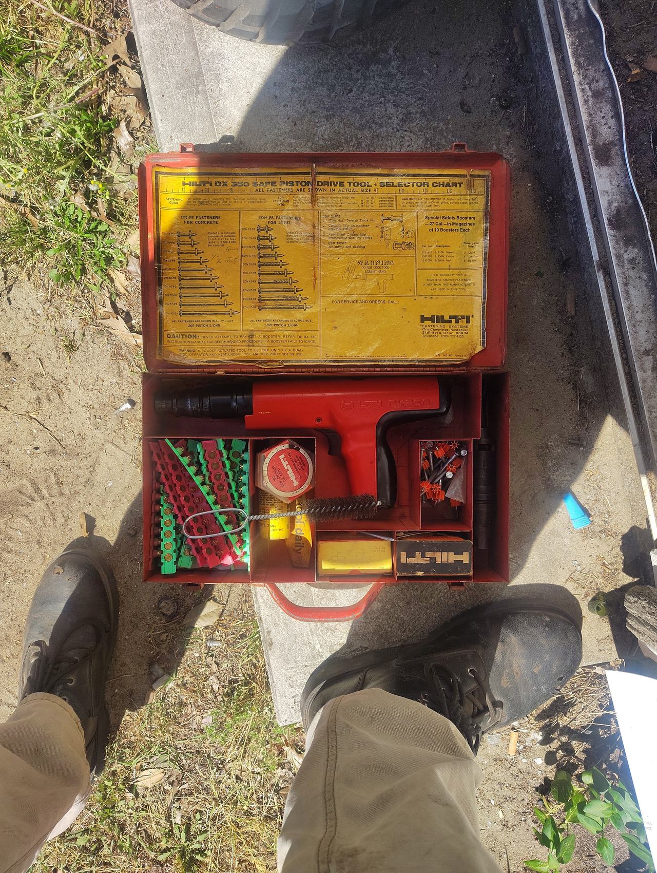 Hilti DX 350 Powder Actuated Tool