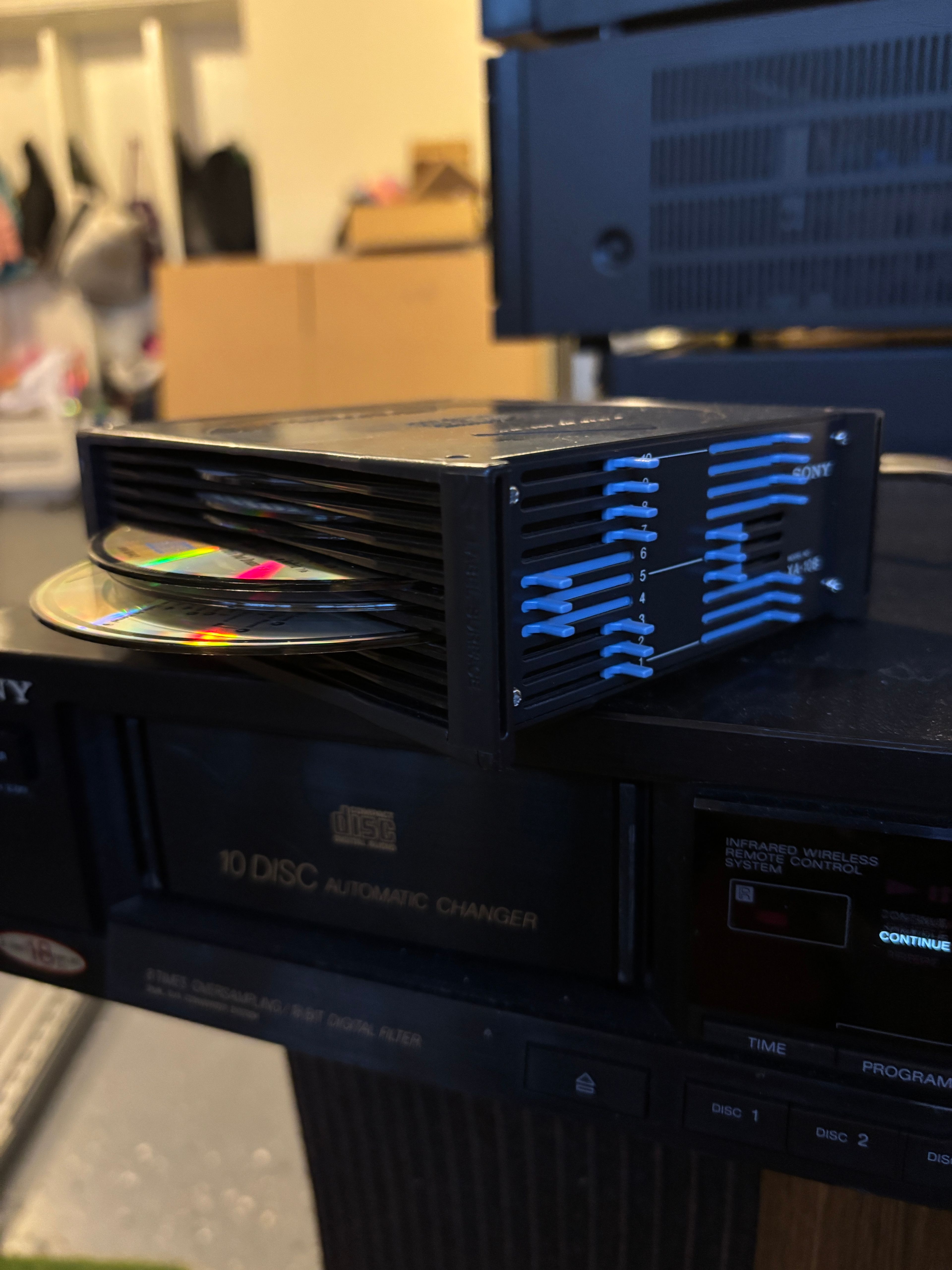 Sony CDP-C900 10-Disc Compact Disc Player - Image 5