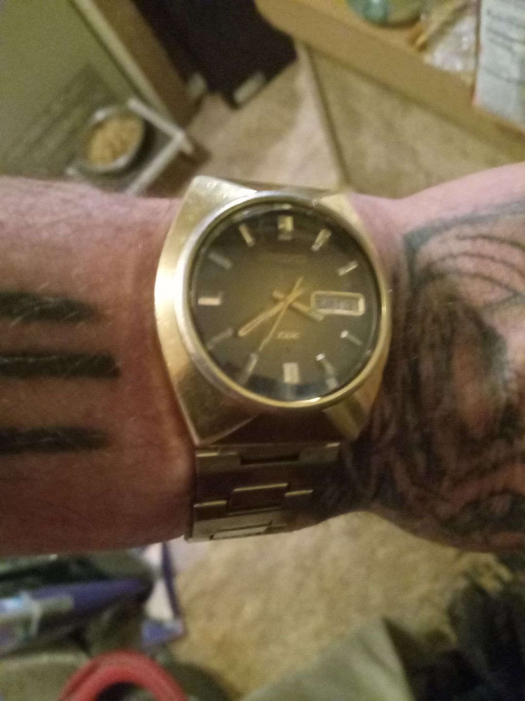 Seiko DX Automatic Gold Tone Watch