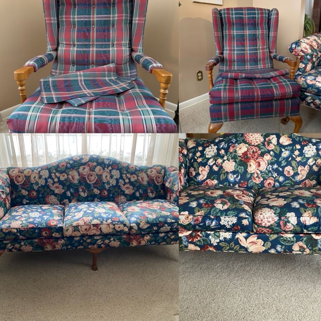 Spotless and Vintage 4-Piece Ethan Allen Living Room Set