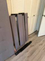 King size Upholstered Bed Frame- only headboard and skirt for around the bed - Image 2