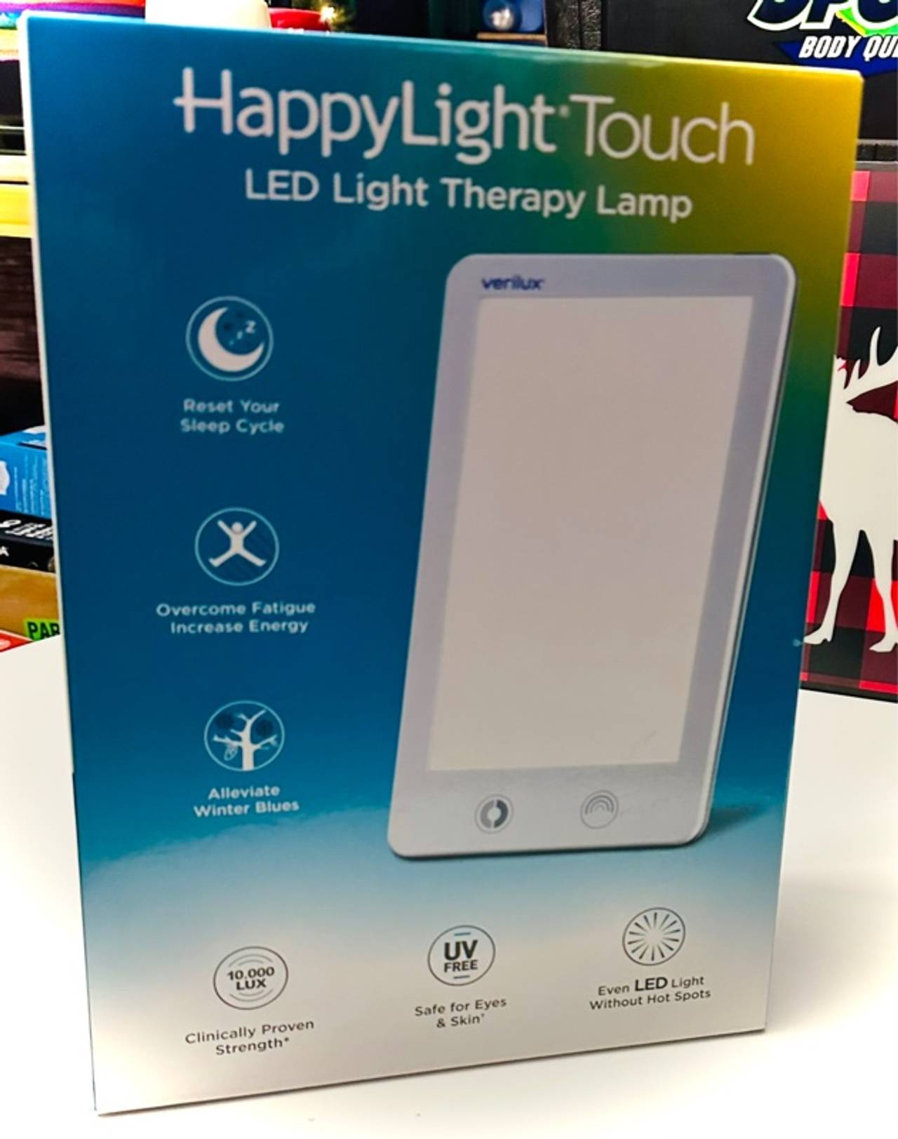 Verilux HappyLight Touch Plus / Lampe de Luminothérapie