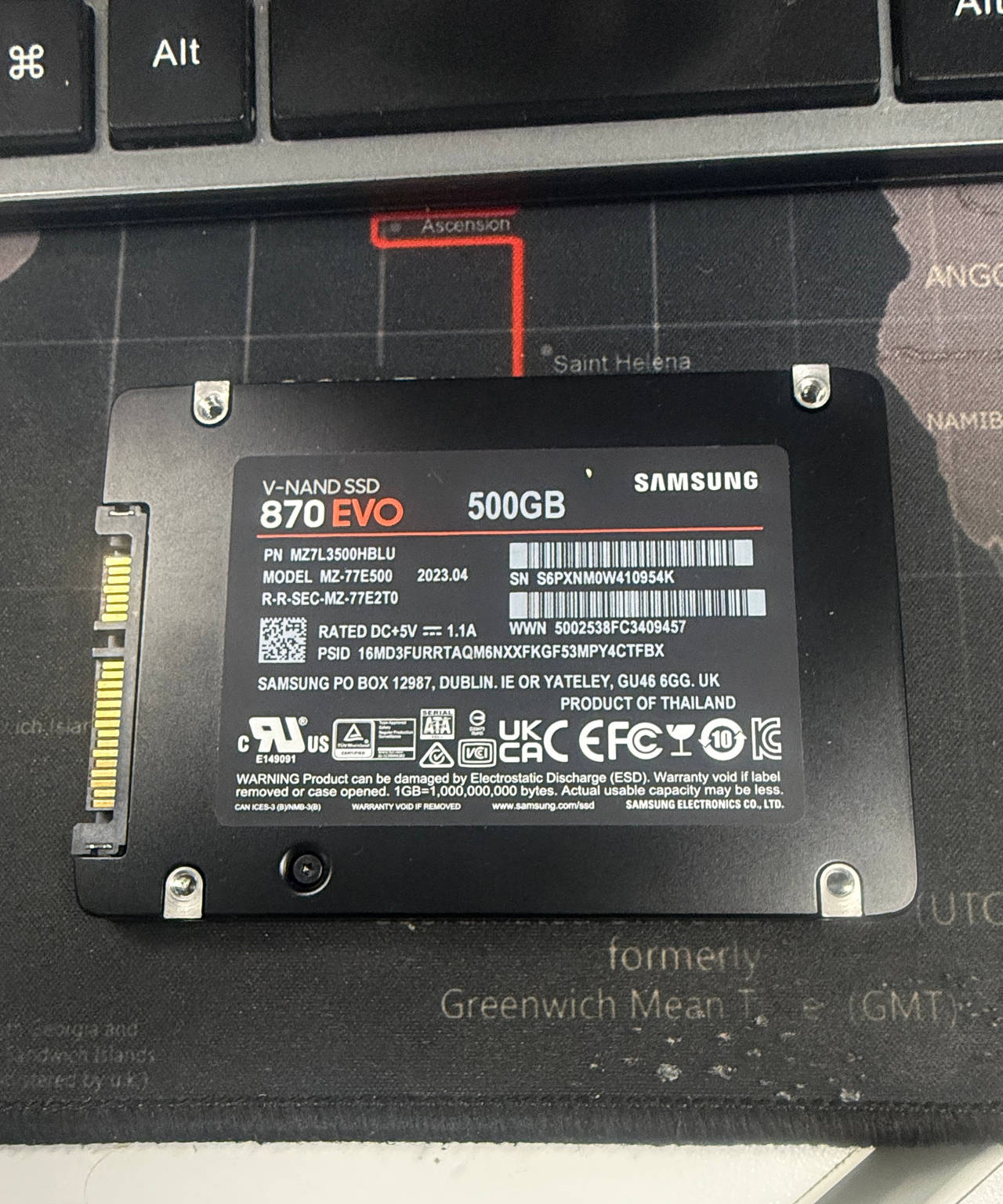 Samsung 870 EVO 500GB SATA III Internal SSD