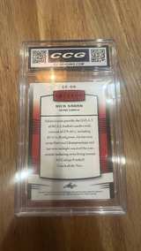 2022 Leaf Exclusive Legends Edition Nick Saban #EE09 CCG 10 - Image 2