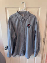 Russell Athletic Georgia Bulldogs Gingham Button-Down Shirt 2XL - Image 1