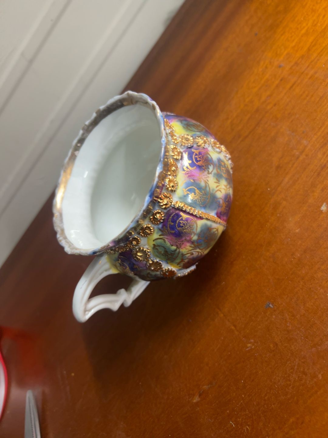 Royal Sealy Vintage Lusterware Tea Cup and Saucer