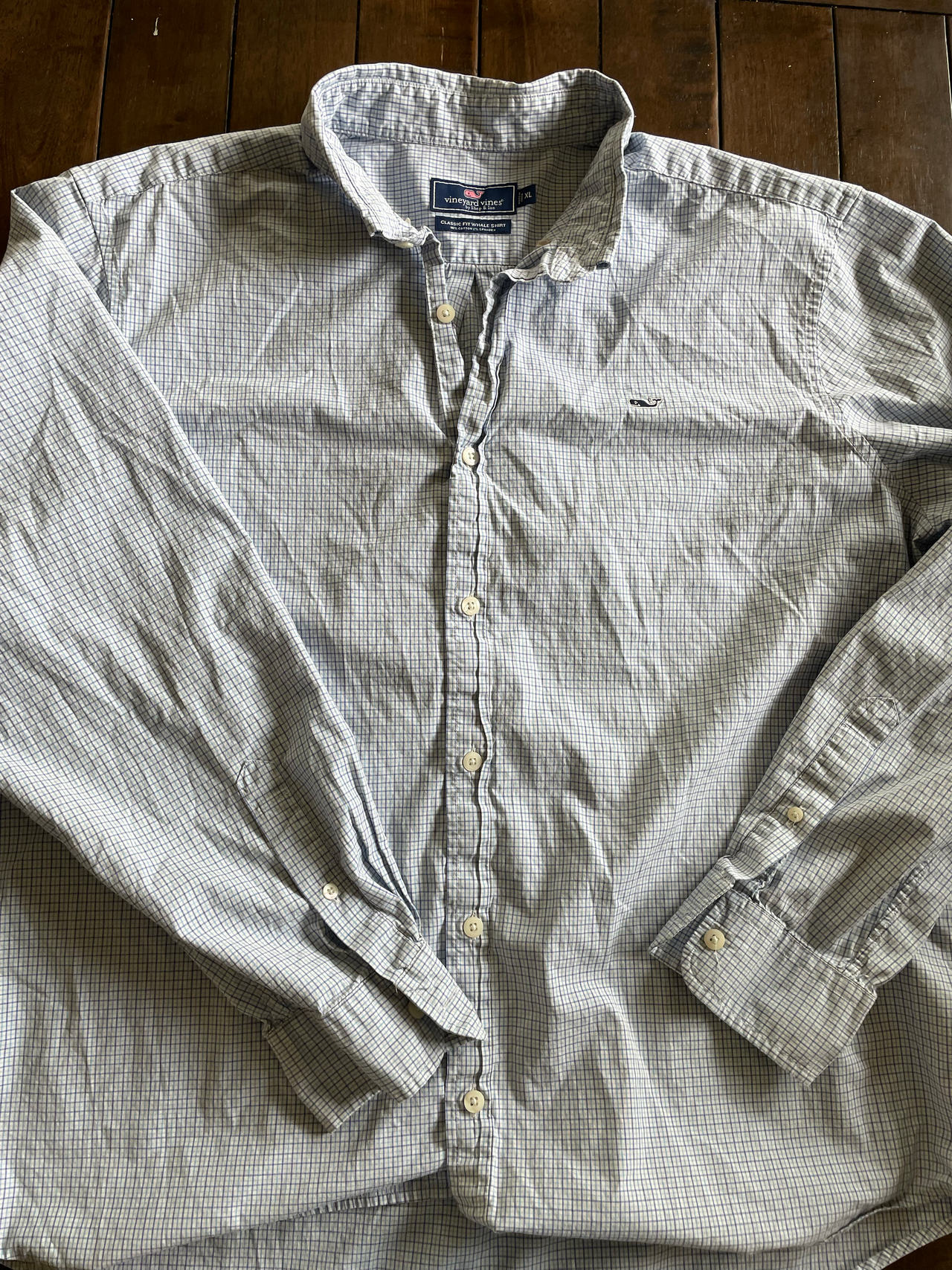 Vineyard Vines Men's Gingham Button Down Shirt