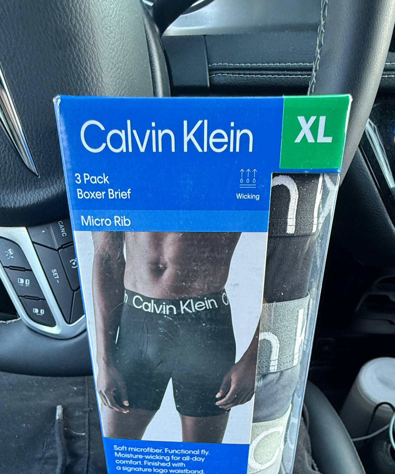 Calvin Klein Micro Rib Boxer Brief 3-Pack
