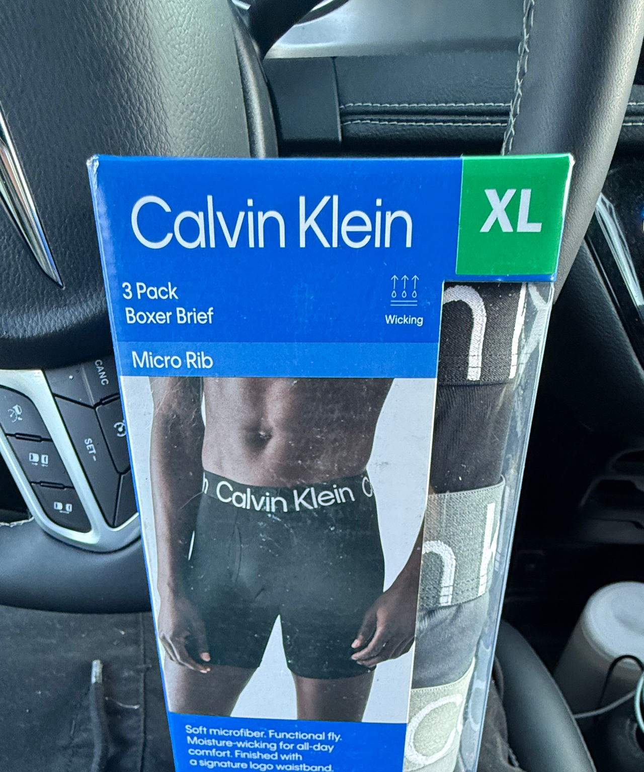 Calvin Klein Micro Rib Boxer Brief 3-Pack
