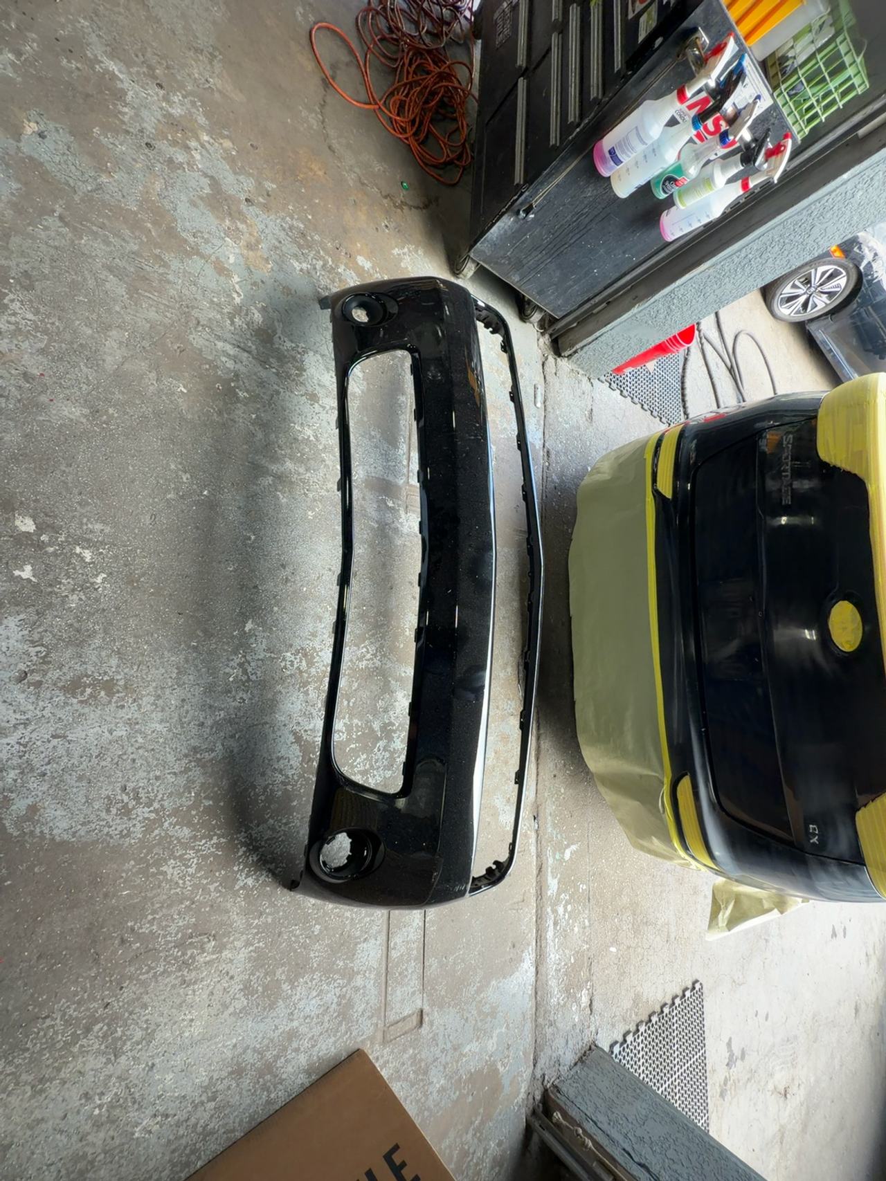 Challenger front bumper