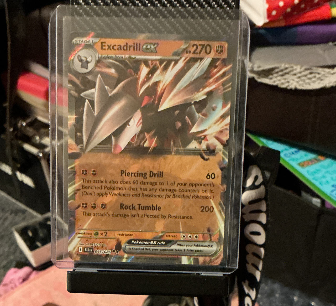 Excadrill ex - Stellar Crown 046/086