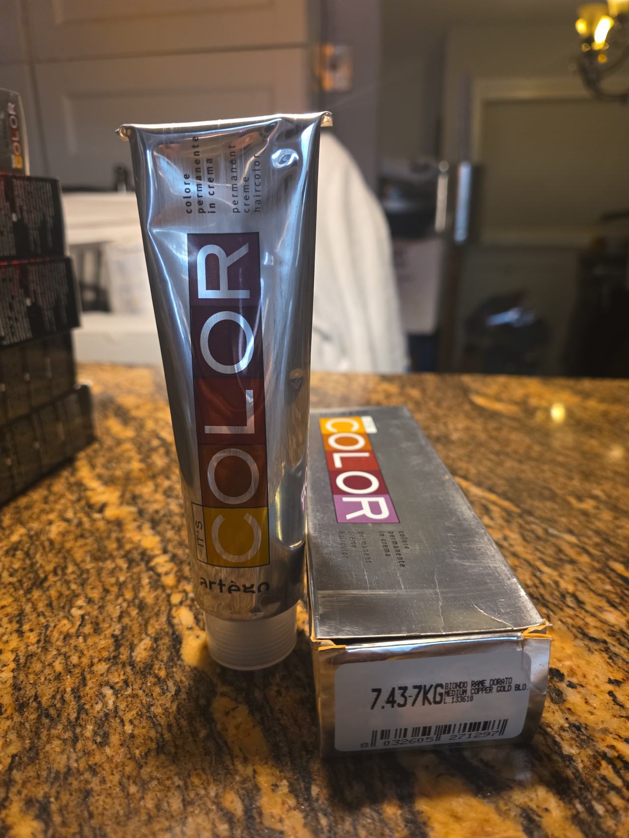 Artego It's Color Permanent Hair Color 7.437KG Medium Copper Gold Blonde