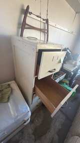 Vintage 4-Drawer Metal Filing Cabinet - Image 5