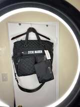 Steve Madden BNicky Tote Bag NWT / Color Black - Image 4