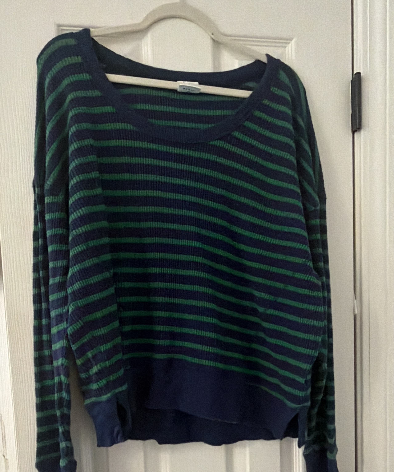 Aerie Striped Scoop Neck Sweater