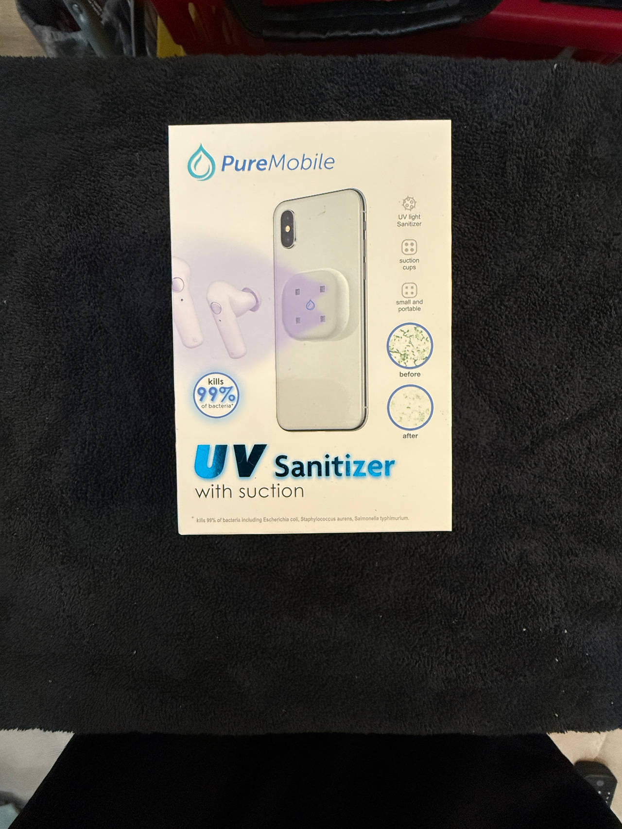 PureMobile UV Sanitizer with Suction