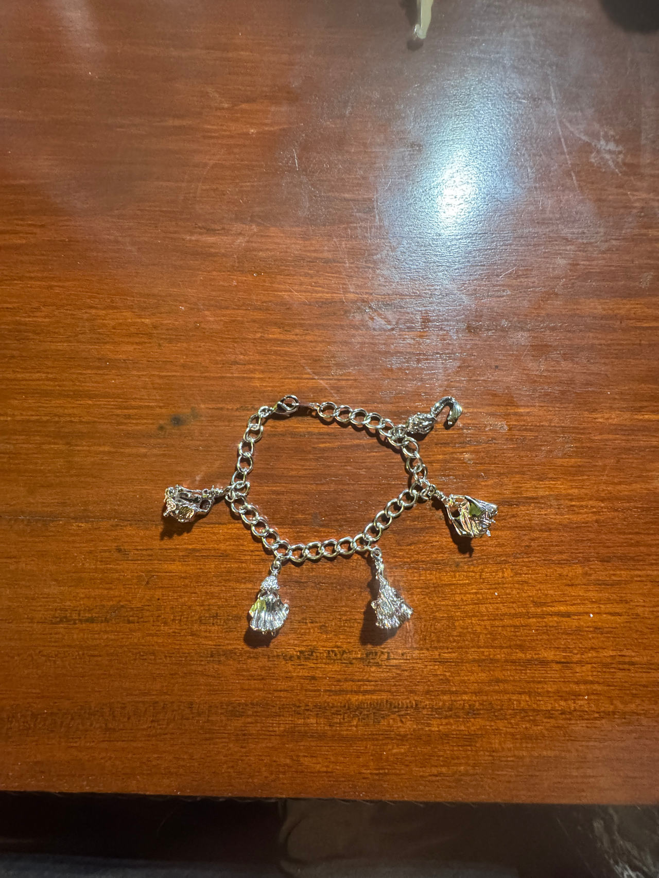 Crystal Charm Bracelet