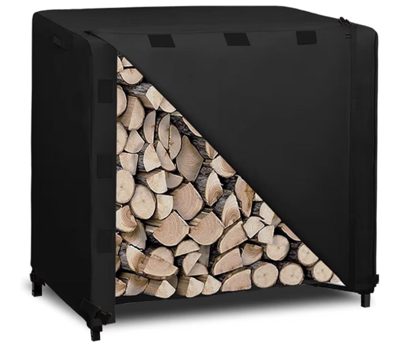 Easy-Going 4 Feet Outdoor Log Rack Cover Waterproof Weatherproof Firewood Cover