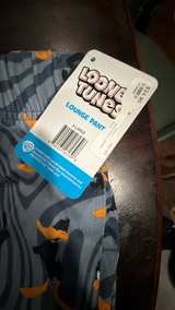NEW XL Looney Tunes Daffy Duck Wavy Print Lounge Pants - Image 3