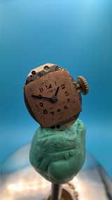 Vintage Bulova 17 Jewel Watch Movement with Dial - Image 4