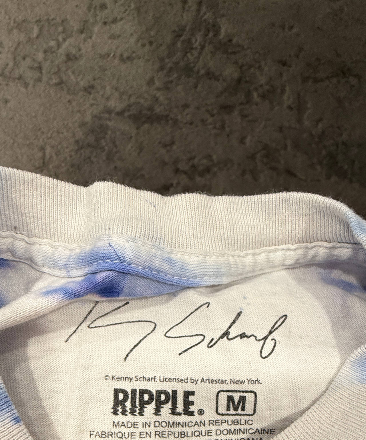 Ripple Junction Kenny Scharf Tie-Dye T-Shirt Medium