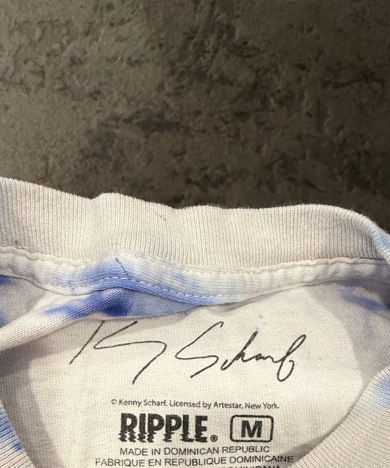 Ripple Junction Kenny Scharf Tie-Dye T-Shirt Medium