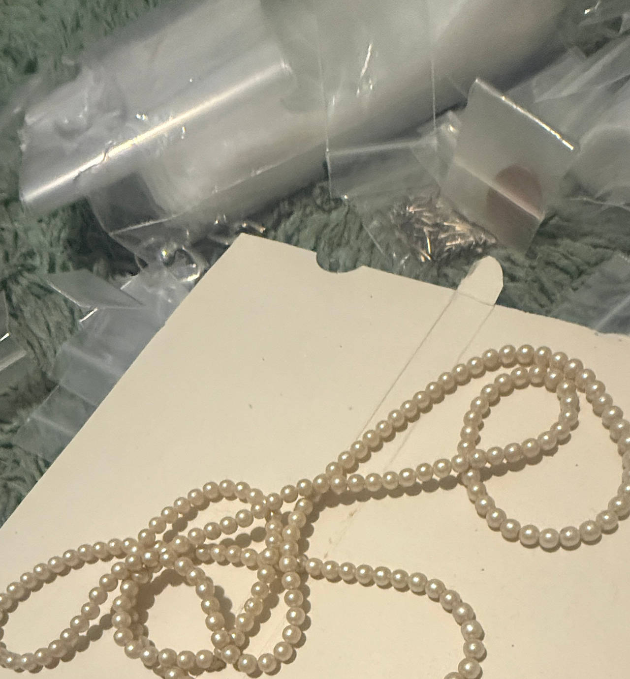 Faux Pearl Necklace