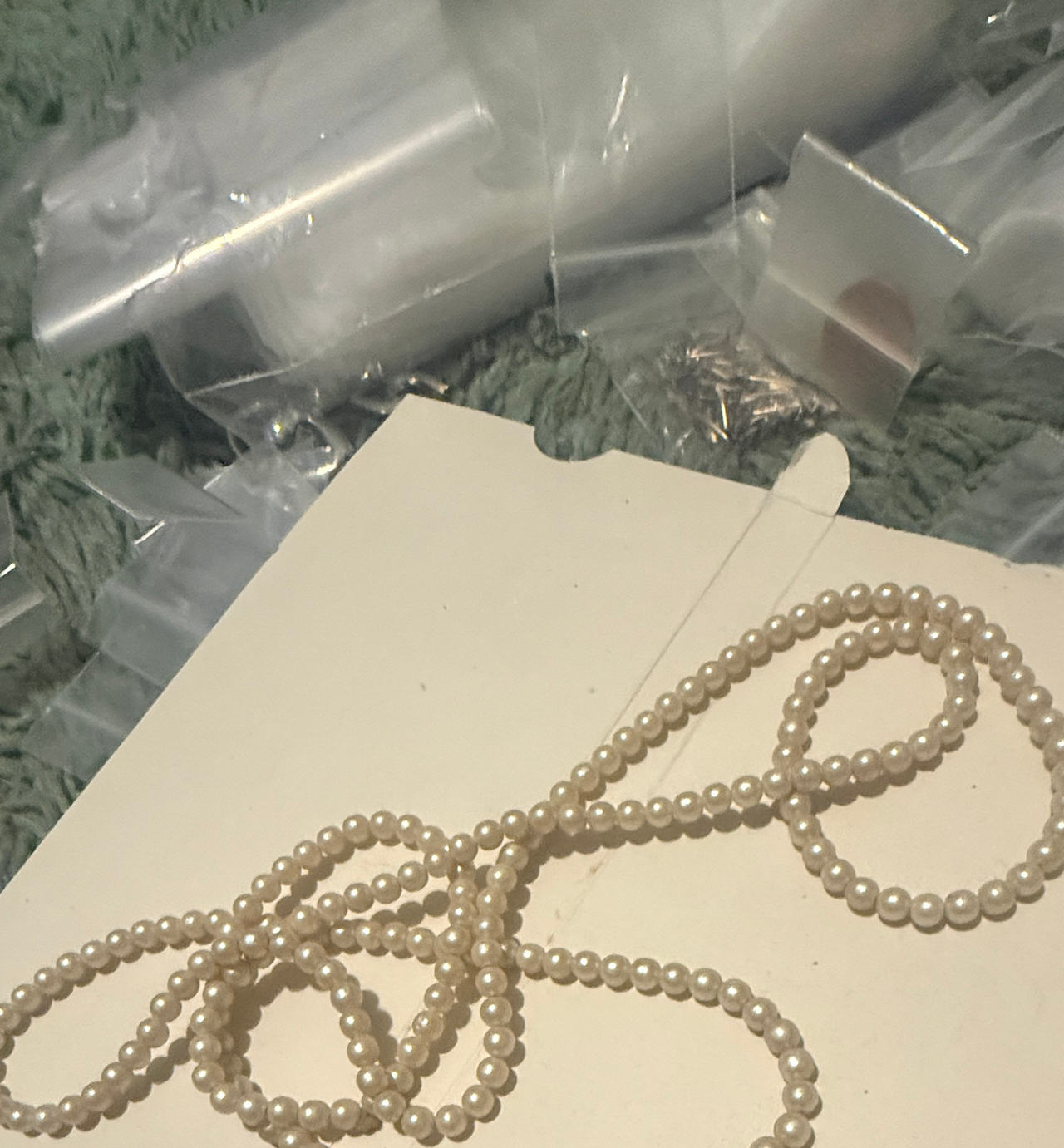 Faux Pearl Necklace