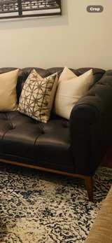 AllModern Diez Leather Chesterfield Sofa - Image 4