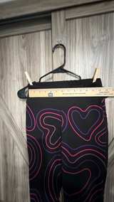 Pop Fit Heart Print Flare Leggings size Small - Image 6