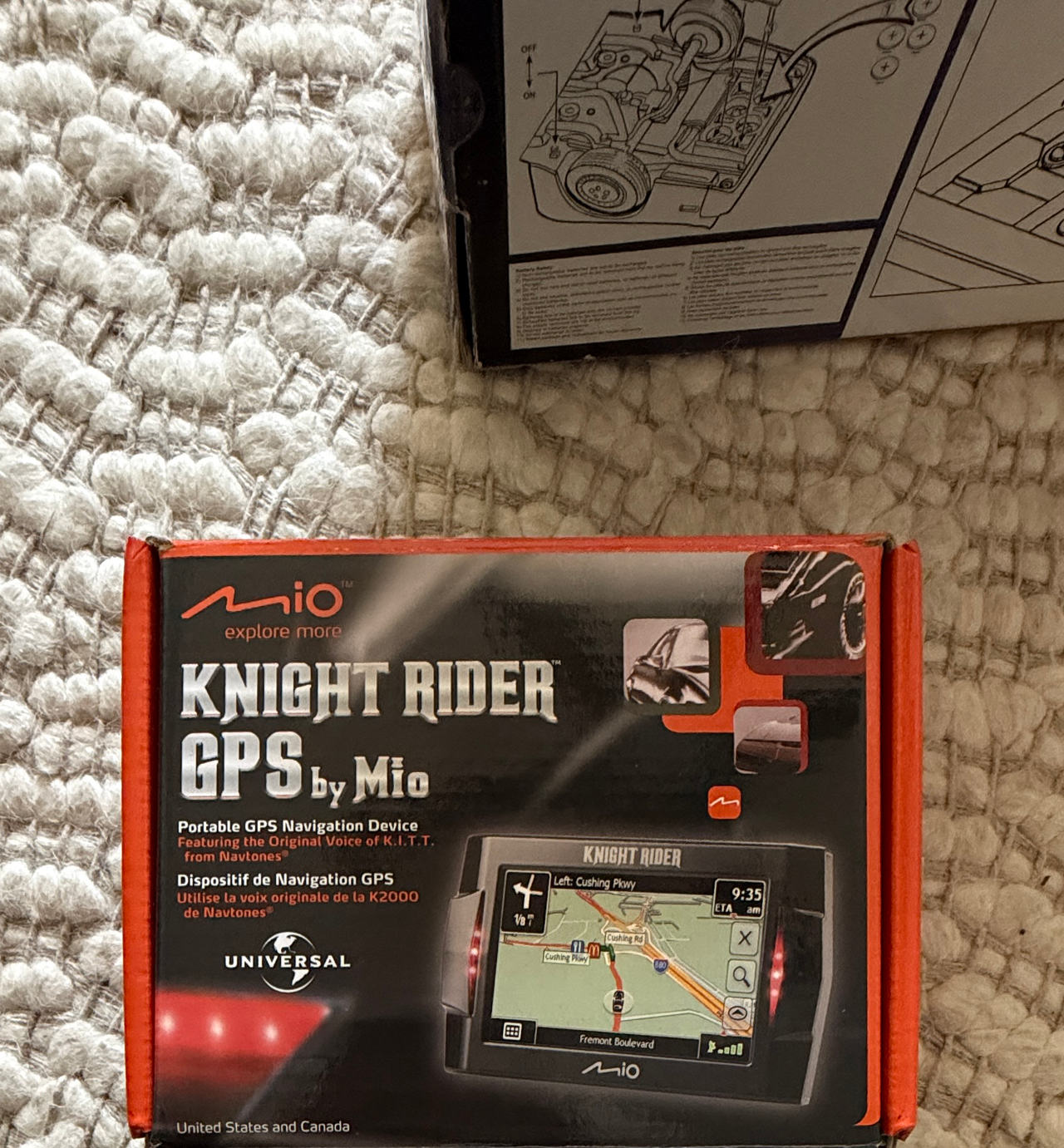 Mio Knight Rider GPS Navigation System