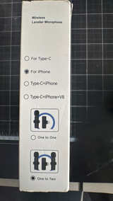 2 Wireless Lavalier Microphones for iPhone and IPad. - Image 4