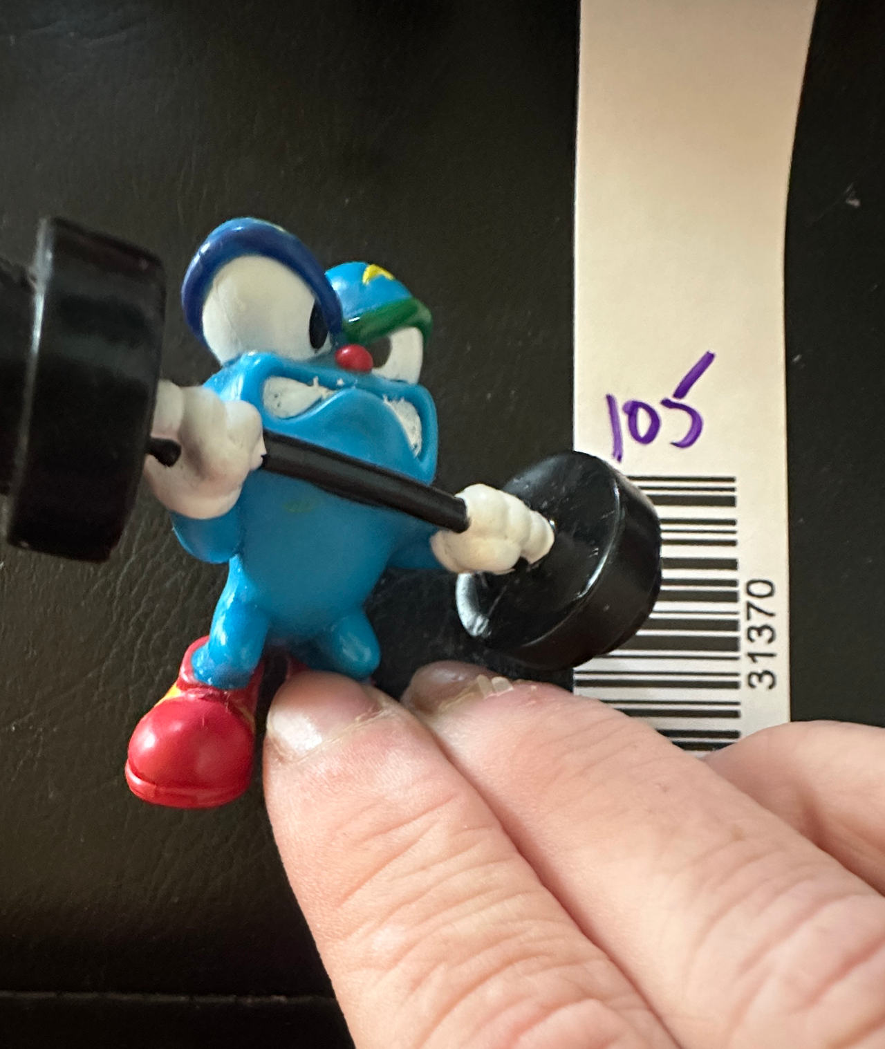 Kellogg's Cereal Toy Weightlifter Figure
