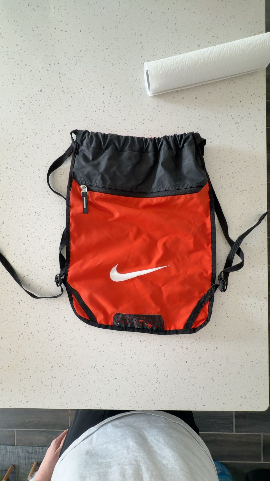 Nike Brasilia Training Drawstring Gymsack University Red/White