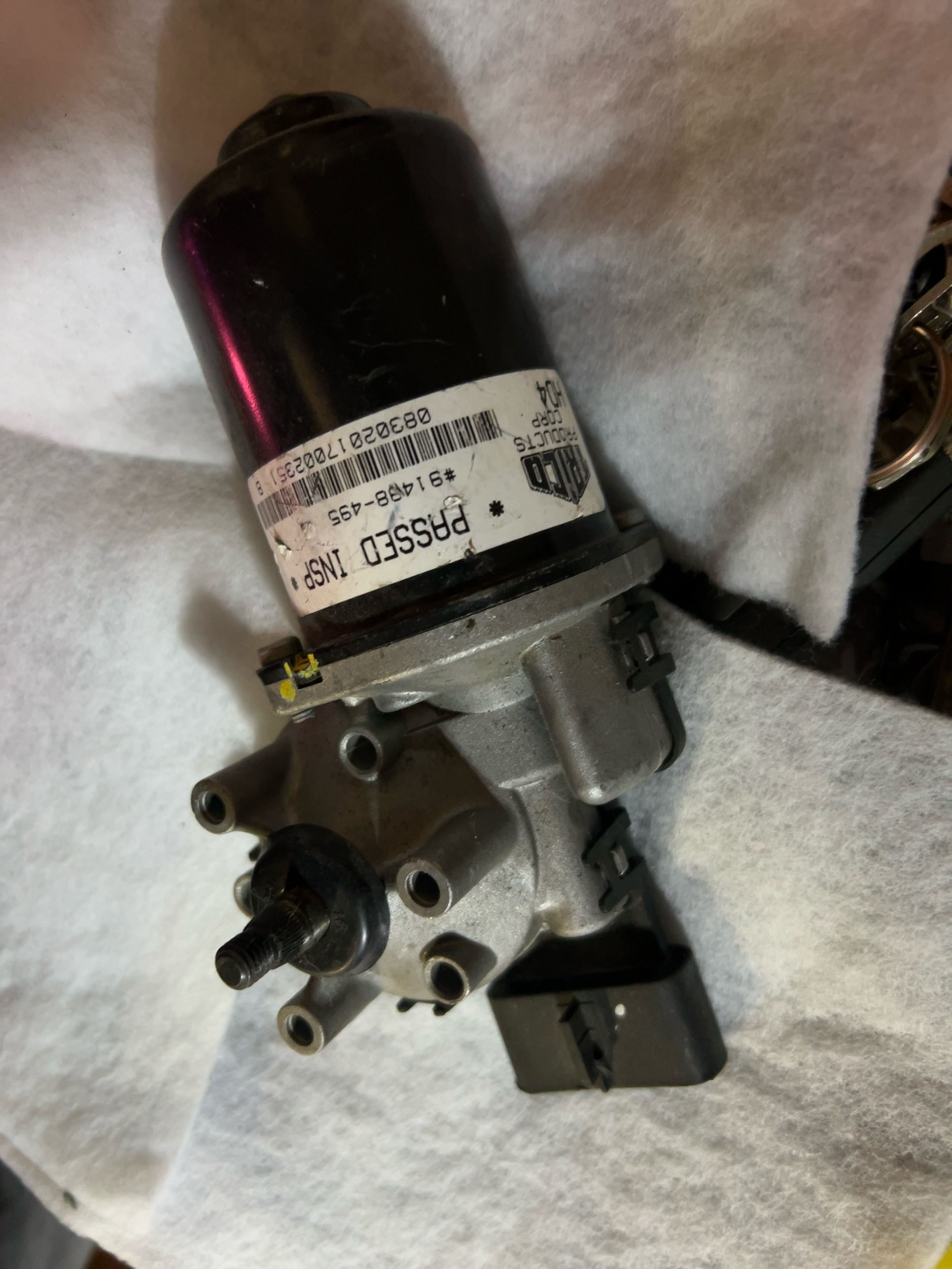 Trico TRI F98999 245 Windshield Wiper Motor & Bracket Assembly