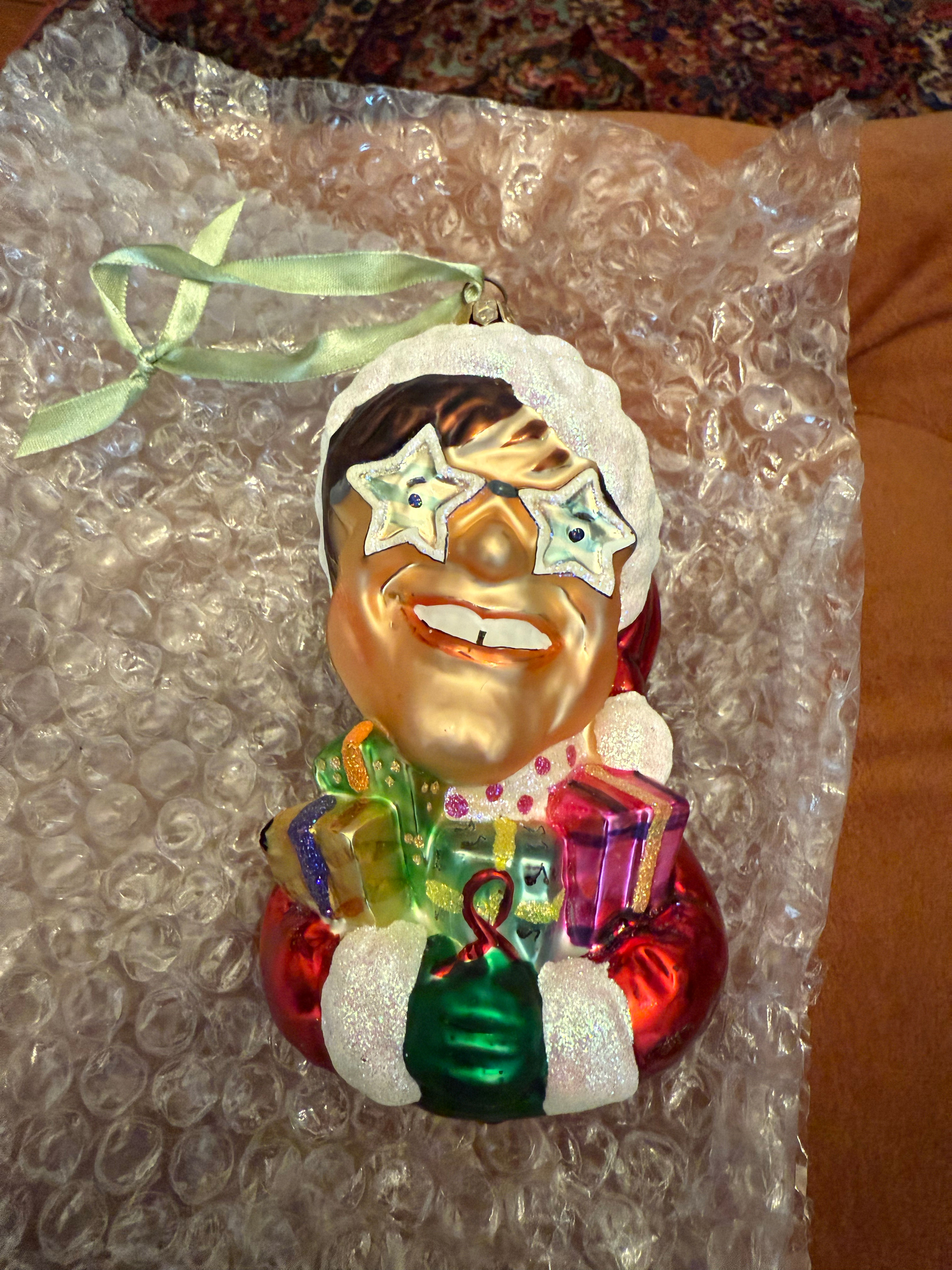 Radko glass Elton  John Ornament 