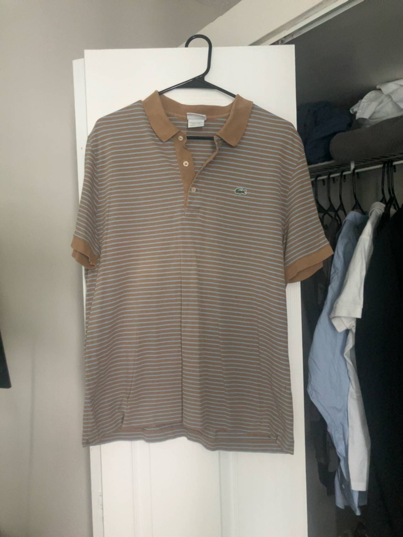 Lacoste L.12.12 Striped Polo Shirt