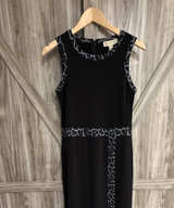 Michael Kors Sleeveless Animal Print Trim Dress women’s XS - Image 1