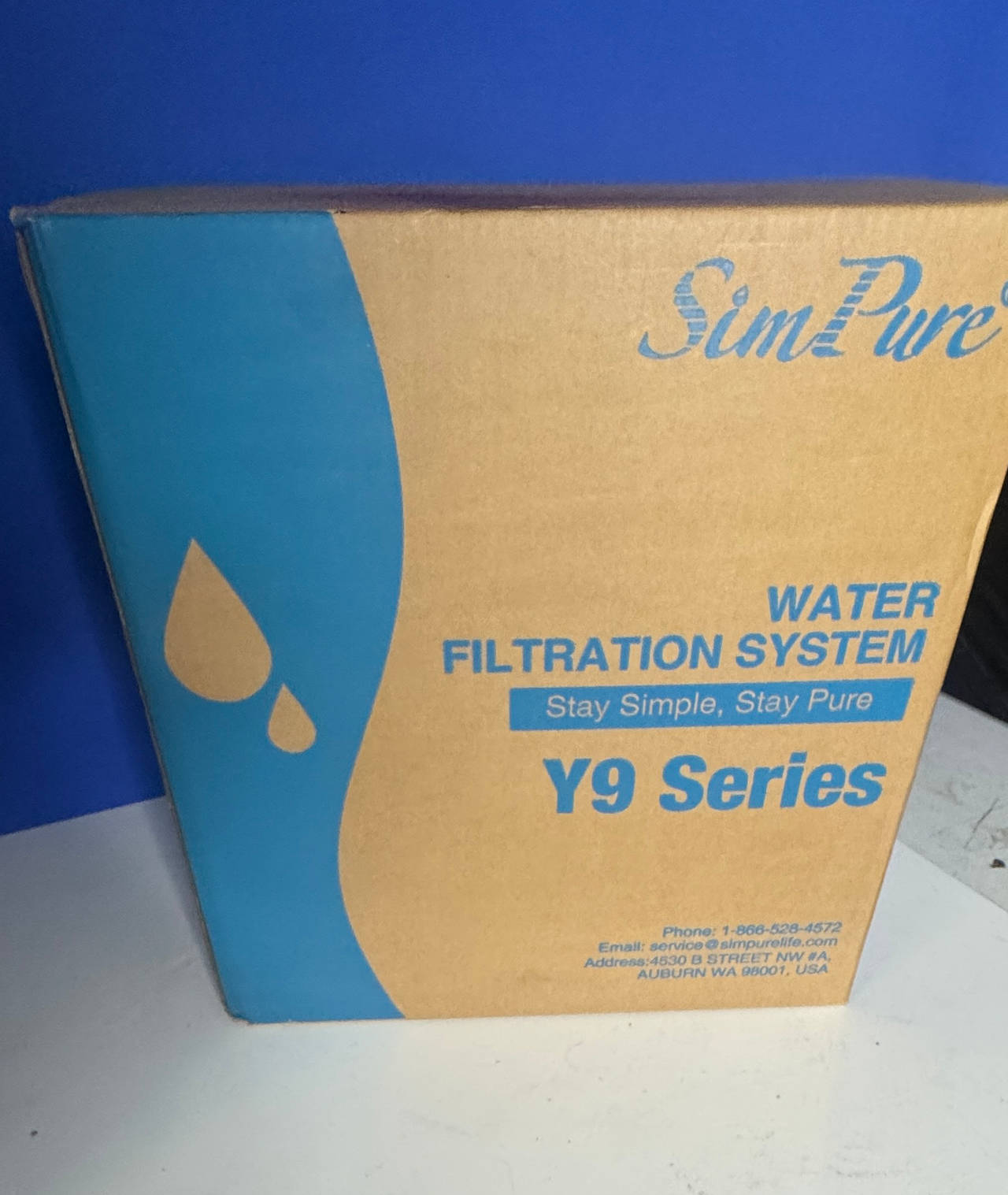 SimPure Y9 Series Countertop Reverse Osmosis Water Filtration System