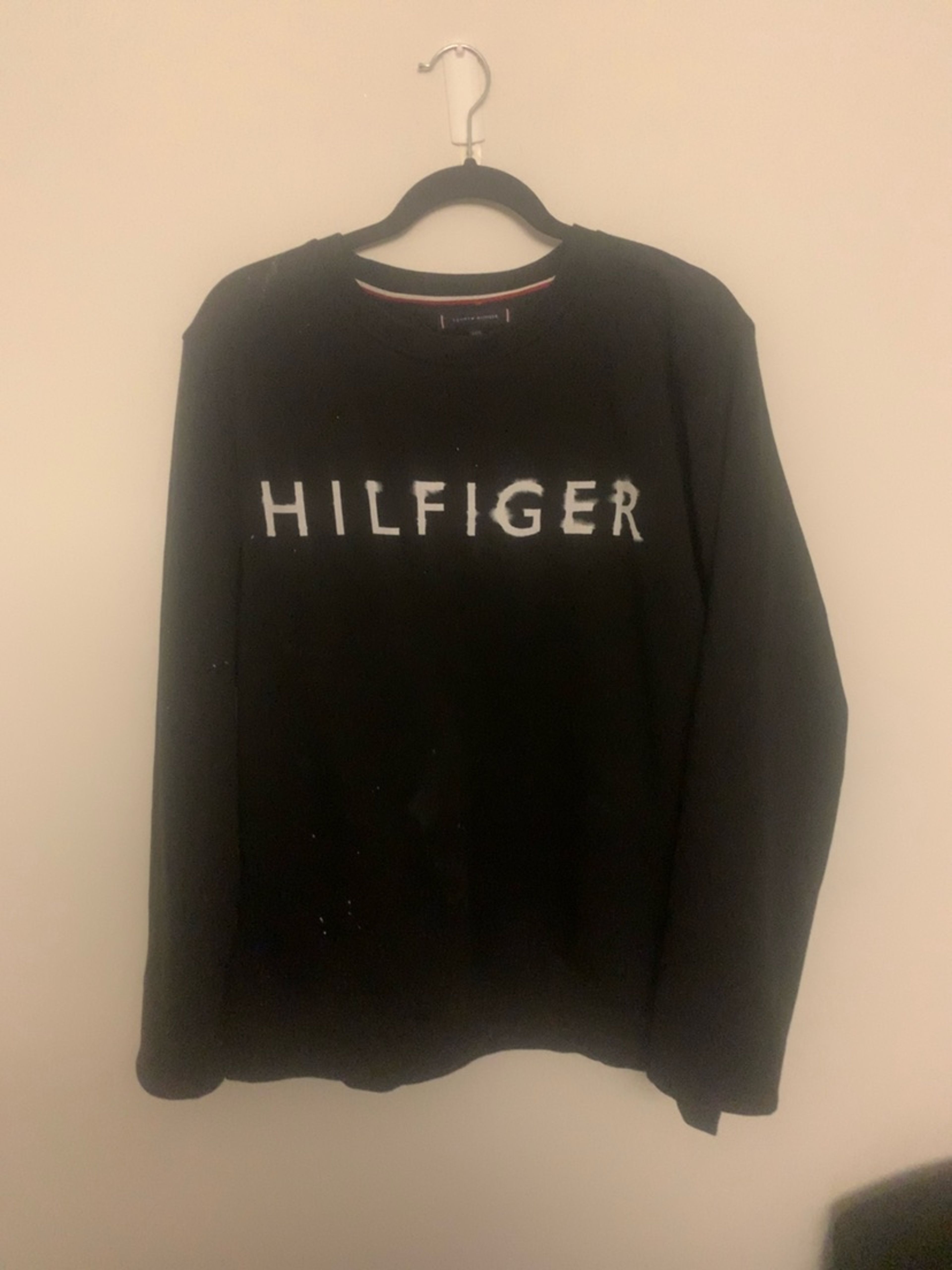 Tommy Hilfiger XL Crew Neck Sweatshirt Navy Blue