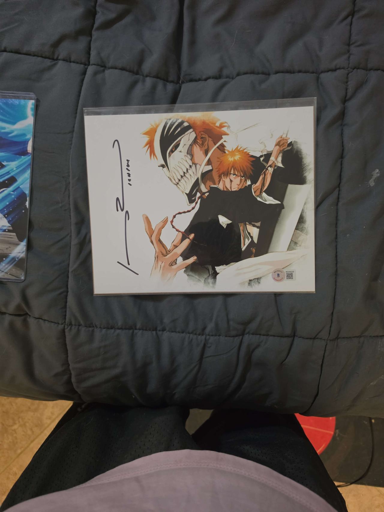 Johnny Yong Bosch Signed Bleach Ichigo Kurosaki 8x10 Photo Beckett COA