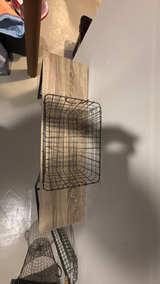 Black Metal Wire Basket ($20) - Image 2