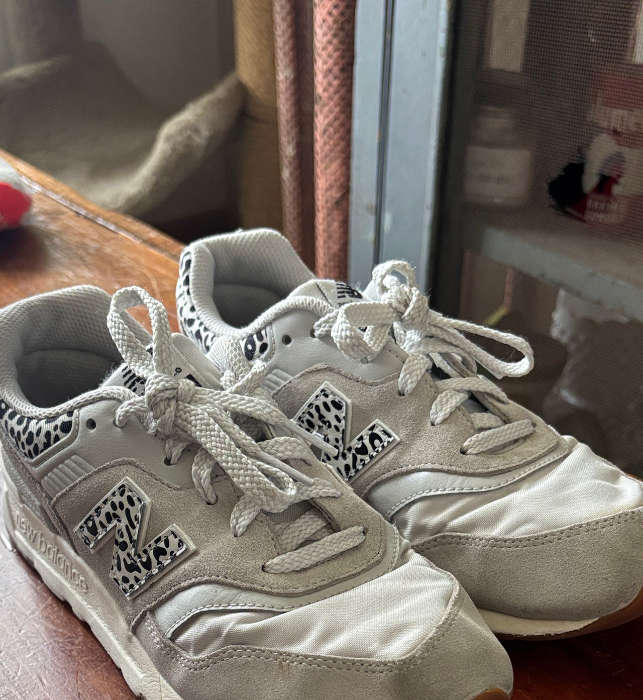 New Balance 997H Leopard Print Sea Salt (Womens)