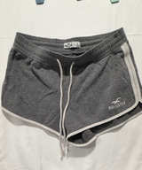 Hollister Women's Logo Graphic Sweat Shorts Grey Suze Small - Image 1