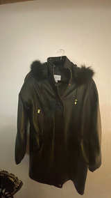 Worthington Genuine Lambskin Hooded Leather Jacket - Image 1