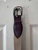 Masters Tournament Canvas Golf Belt 36 inch - Image 3