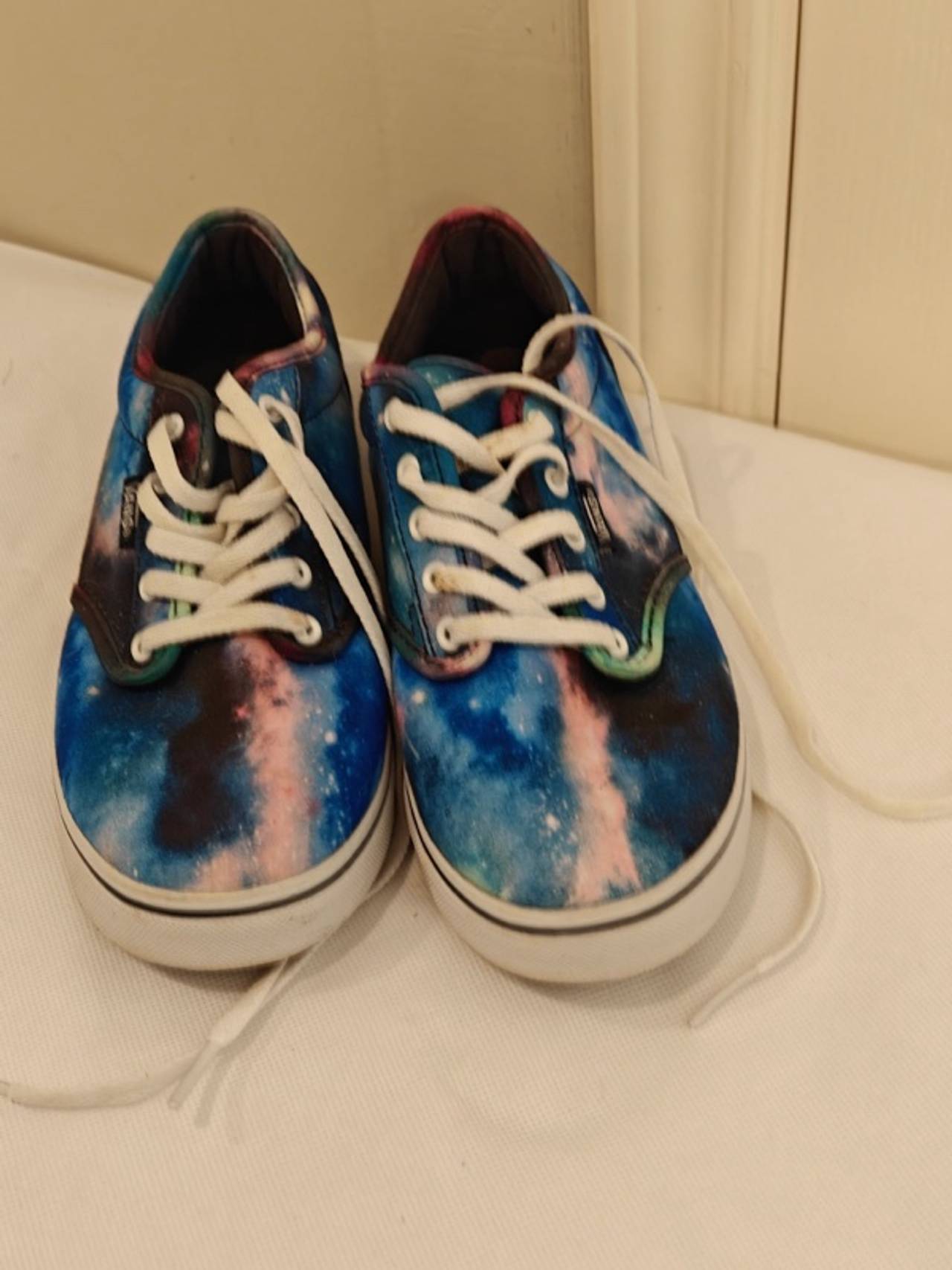 Vans Atwood Cosmic Galaxy Sneakers Purple Women's