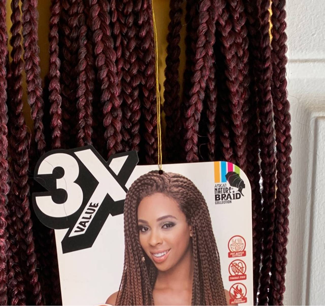 African Nature Braid Collection 3X Pre-Braided Hair